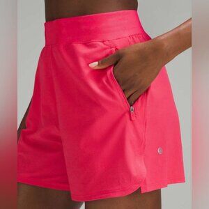 Lululemon License to Train High-Rise Short 4" Lip Gloss